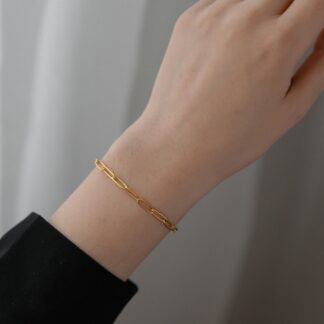 gold chain bracelet