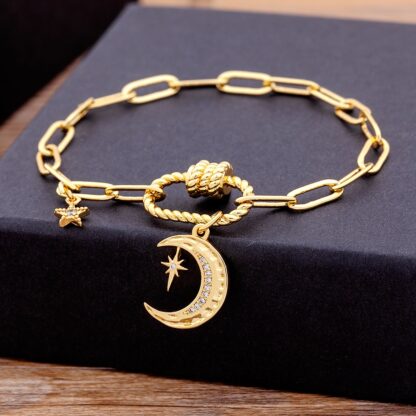 Moonstar Charm Bracelet