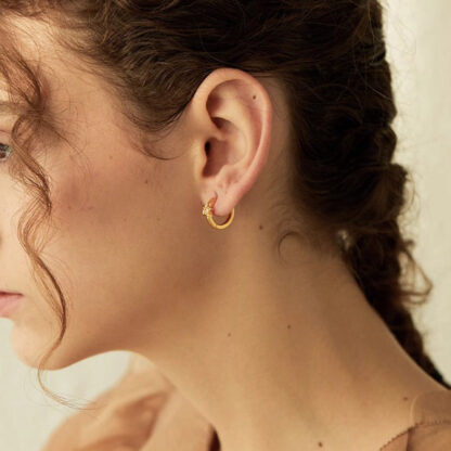 Nova Ear Hoops (Mismatched Hoops) - Image 2
