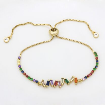 adjustable bracelet multicolored