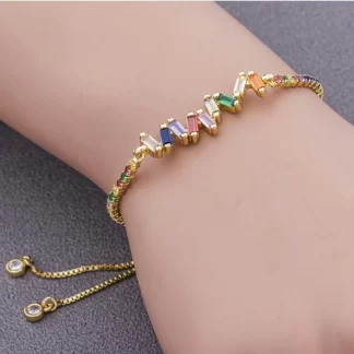 adjustable bracelet multicolored