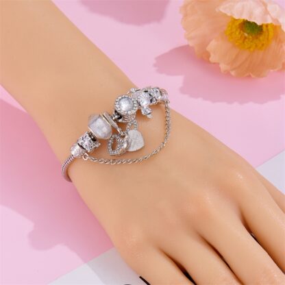 charm bracelet heart