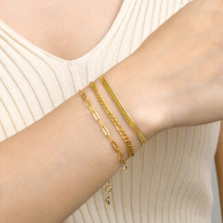 layered bracelet