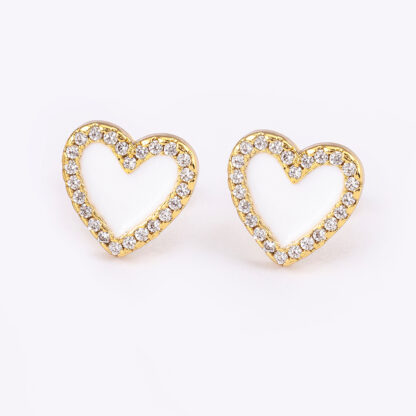 heart earrings