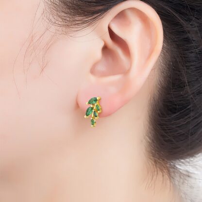 leaf earrings