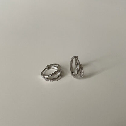 silver hoops