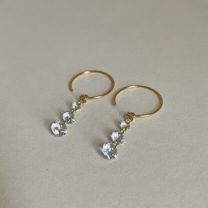 crystal earrings