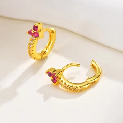 flower ear huggers