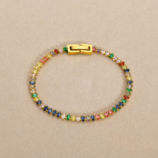multi-colored bracelet