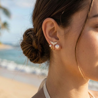 alesea mermaid earrings