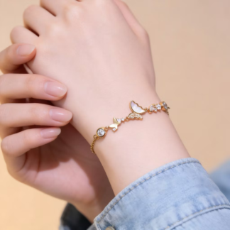 vanessa butterfly bracelet