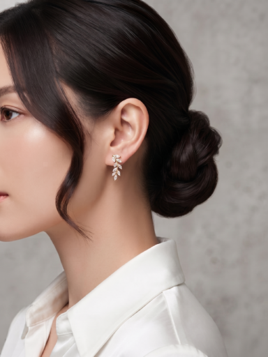 leaf earrings